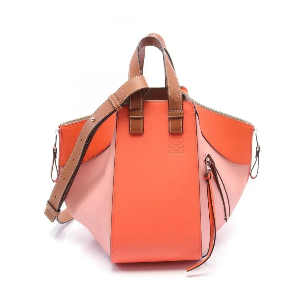 LOEWE Brown Leather Hammock Bag - Picture 1 of 6